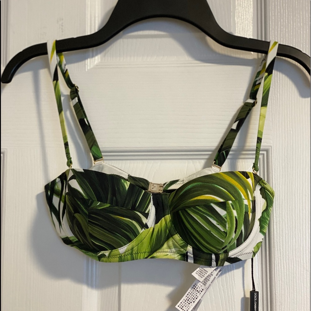 DOLCE & GABBANA Beachwear Printed bikini top (1) - Picture 3 of 8